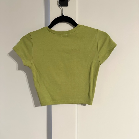 Garage ‘Don’t be jealous’ cropped tee - Picture 2 of 2